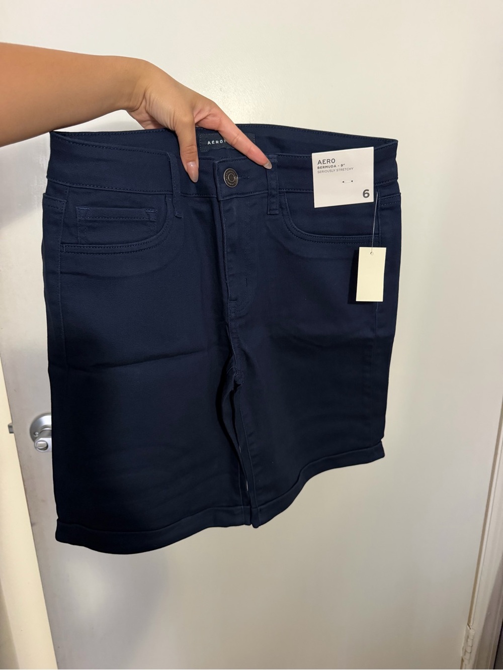 Aeropostale Navy Women’s Bermuda Shorts